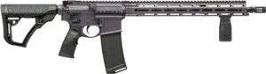 Daniel Defense DDM4 V7 5.56 NATO 16-inch Cobalt Cerakote rifle left profile
