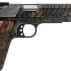 Iver Johnson Eagle XL .45 ACP 6-inch case colored wood grips