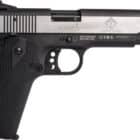 ATI / GSG 1911 .22 LR pistol with 5-inch threaded barrel and bi-tone polished slide