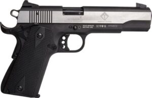 ATI / GSG 1911 .22 LR pistol with 5-inch threaded barrel and bi-tone polished slide