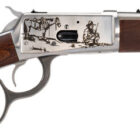Heritage Arms R92 .44 Magnum 18-inch stainless barrel hardwood stock engraved receiver