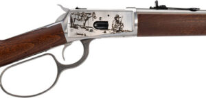 Heritage Arms R92 .44 Magnum 18-inch stainless barrel hardwood stock engraved receiver