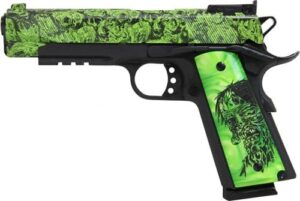 Iver Johnson 1911A1 Eagle LR .45 ACP 5-inch barrel zombie edition pistol