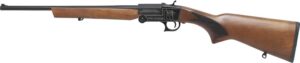 Iver Johnson 700 .410 Bore 18.5 inch barrel single-shot break-action shotgun black finish walnut stock