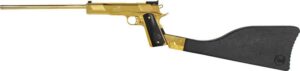 Iver Johnson Eagle XL45 .45 ACP carbine 16.12in gold finish walnut stock