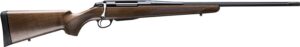 Tikka T3x Hunter 7mm Rem Mag 22 inch threaded blued rifle with walnut stock