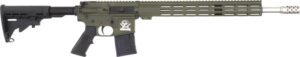 Great Lakes GLFA AR-15 .450 Bushmaster 18in OD Green Cerakote stainless barrel 5rd