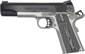 Colt 1911 Competition Pistol .45 ACP 5in Two-Tone G10 grips Novak sights