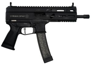 Grand Power Stribog SP9A3 9mm pistol 8 inch threaded barrel black with M-LOK handguard