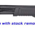 Iver Johnson pump action 20 gauge shotgun 18-inch blued barrel pistol grip stock