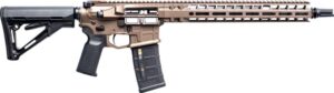 Radian Weapons Model 1 Carbine in brown Cerakote with 14.5in pinned barrel and M-LOK handguard