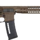 LWRC SIX8-A5 6.8 SPC rifle 16.1 inch spiral-fluted barrel Patriot Brown