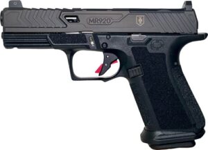 Shadow Systems MR920 War Poet Elite 9mm pistol black DLC fluted barrel optic-ready SS-1089