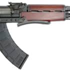 Zastava ZPAPM70 7.62x39 Serbian Red underfolder rifle angled view