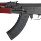 Zastava ZPAPM70 7.62x39 Serbian Red underfolder rifle angled view