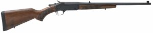 Henry Single Shot Rifle .450 Bushmaster 22in blued steel walnut stock H015-450