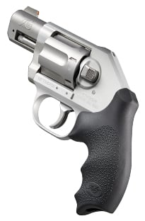 Kimber K6XS .38 SPL +P 2 inch stainless barrel 6-round revolver silver frame Hogue grips