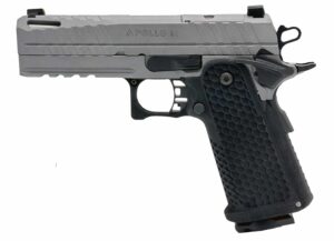 Live Free Armory Apollo 11 Compact 9mm pistol in elite gray with RMSc optic cut