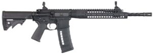 LWRC SIX8 A5 6.8mm SPC 16.1 inch California-compliant rifle side view