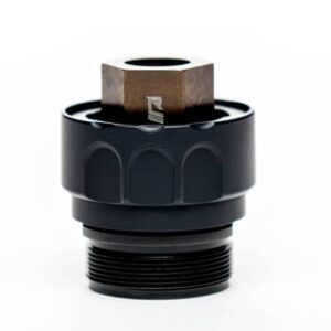 Rugged Suppressors Obsidian Dual Taper Mount ODTM001 Black Nitride 1/2x28