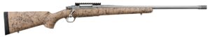 Ruger Hawkeye FTW Hunter .308 Win 22in Matte Stainless Threaded Barrel Tan/Black HS Precision Synthetic Stock