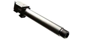 SilencerCo threaded barrel for Glock 34 9mm 1/2x28 black nitride