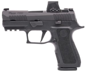 SIG SAUER P320 XCompact ROMEO-X 9mm pistol, 3.6 inch barrel, black finish