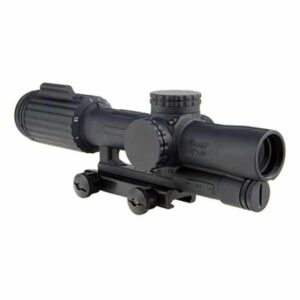 Trijicon VCOG 1-6x24 matte black riflescope with red segmented circle and crosshair reticle