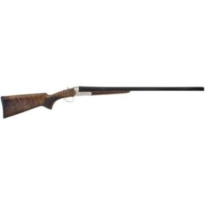 TriStar Bristol SxS 16 Gauge 28in barrels nickel receiver 24K gold inlay Turkish walnut stock 38116