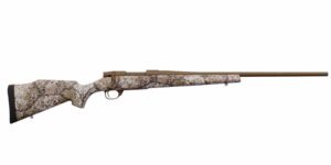 Weatherby Vanguard Badlands 6.5 PRC 24in threaded Burnt Bronze Cerakote Approach camo