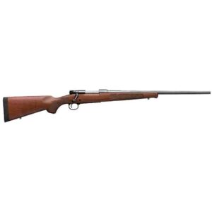 Winchester Model 70 Featherweight 6.8 Western 24-inch bolt-action rifle satin walnut blued finish