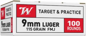WIN USA 9MM 115GR FMJ 100/10 (1050)