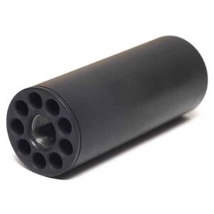 WITT Naughty 9 9mm black suppressor 4-inch 5/8-24 416 stainless