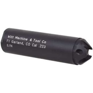 WITT Canooter Valve 5.56 suppressor - black finish