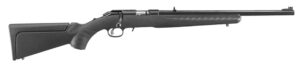 Ruger American Rimfire Compact 22 LR 18in blued barrel black synthetic stock