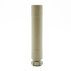 Banish BANISH22 titanium rimfire suppressor FDE 1/2x28 5.375 inch