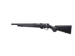 Tikka T1x left-hand .22 LR 16 inch threaded barrel synthetic stock blued finish