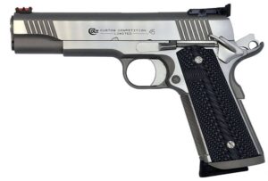 Colt Custom Competition O1070CS .45 ACP 5-inch stainless 1911 with VZ G10 grips