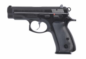 CZ 75 Compact 50th Anniversary Elite 9mm pistol in black with 10-round magazines