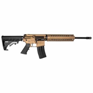 Diamondback DB15 5.56 NATO 16 inch Burnt Bronze Cerakote rifle with 10 inch free-float rail