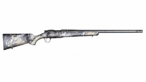 Christensen Arms Ridgeline FFT 6.5 PRC 18-inch carbon fiber wrapped rifle with Sitka Elevated II camo stock