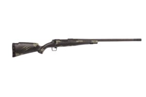 Fierce Firearms Carbon Rogue 6.5 PRC rifle with 24-inch barrel and forest camo carbon fiber stock