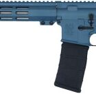 Great Lakes GL15 223 Wylde 16 inch stainless barrel blue titanium Cerakote AR rifle