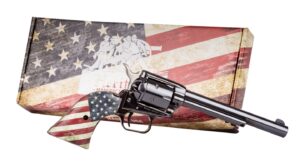 Heritage Arms Rough Rider RR22B6USFLAG .22 LR 6.5-inch revolver with US flag grip