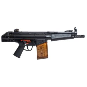 Century Arms AP51 7.62x51 pistol in black with 8.3 inch threaded barrel and dual 20-round magazines