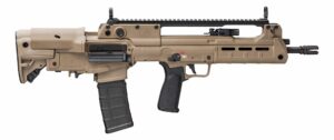 Springfield Armory Hellion 5.56 16in FDE bullpup rifle side view