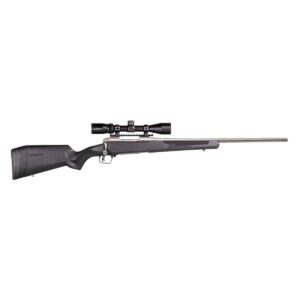 Savage 110 Apex Storm XP .338 Win Mag 24-inch bolt-action rifle with Vortex Crossfire II 3-9x40 scope