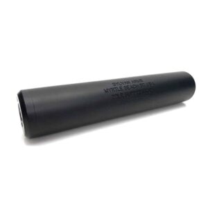 Sylvan Arms Tomcat SA22TI titanium .22 LR suppressor in matte black, 1/2x28 thread