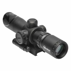 Firefield Barrage 1.5-5x32 riflescope with illuminated Mil-Dot reticle and integrated red laser