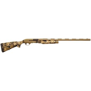 Silver Eagle Arms Alpha 2 A21228OS1 12 gauge 28-inch vent rib shotgun Flat Dark Earth Cerakote Old School Camo stock